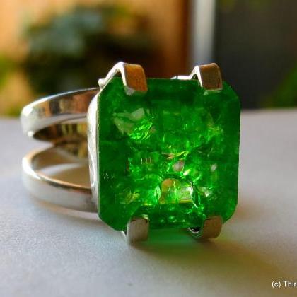 emerald ring colombian emerald
