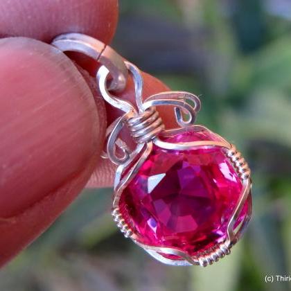 july birthstone ruby pendant ruby n..