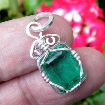 emerald pendant genuine emerald eme..