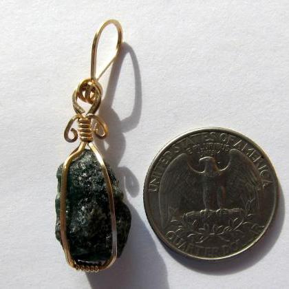 raw gems pendant may birthstone eme..