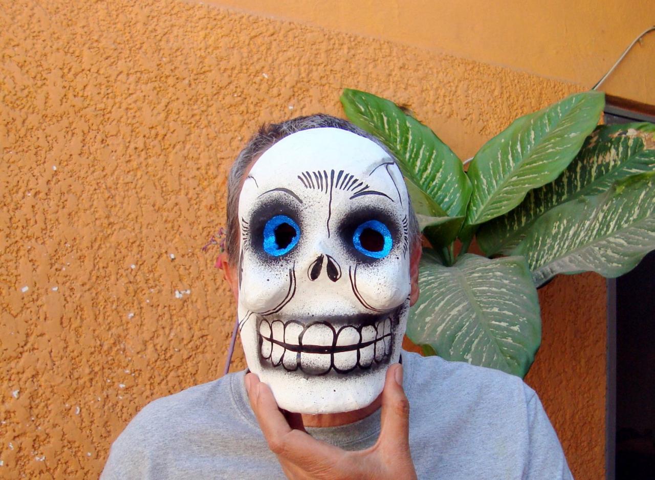 máscara mexicana arte popular mexicano