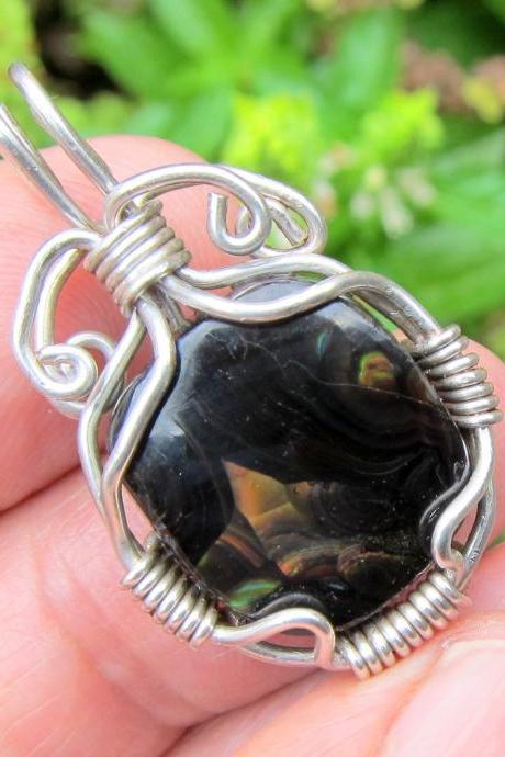 fire agate jewelry fire agate pendant mexican fire agate