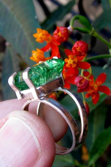 emerald ring may birthstone genuine emerald colombian emerald